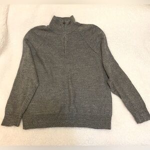 J. Crew quarter zip men’s pullover sweater. Size small